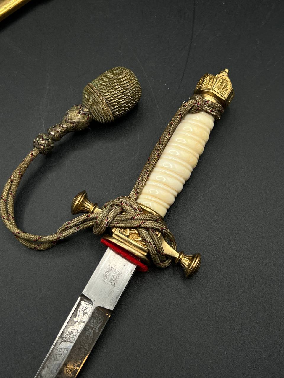 Морской кадетский кортик Кайзеровской Германии обр. 1890 г., WKC. От Алексея С.