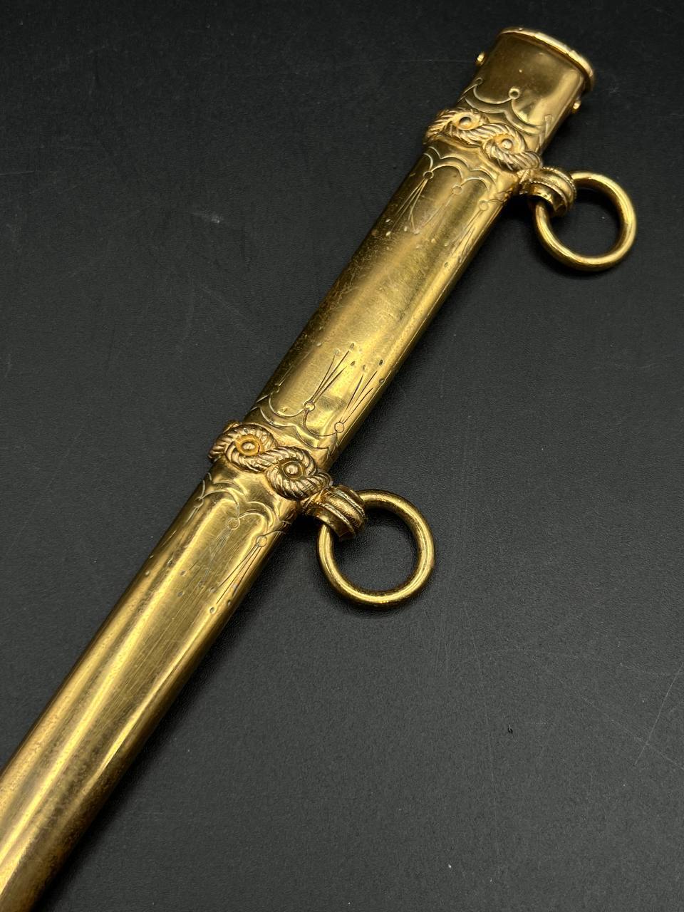 Морской кадетский кортик Кайзеровской Германии обр. 1890 г., WKC. От Алексея С.