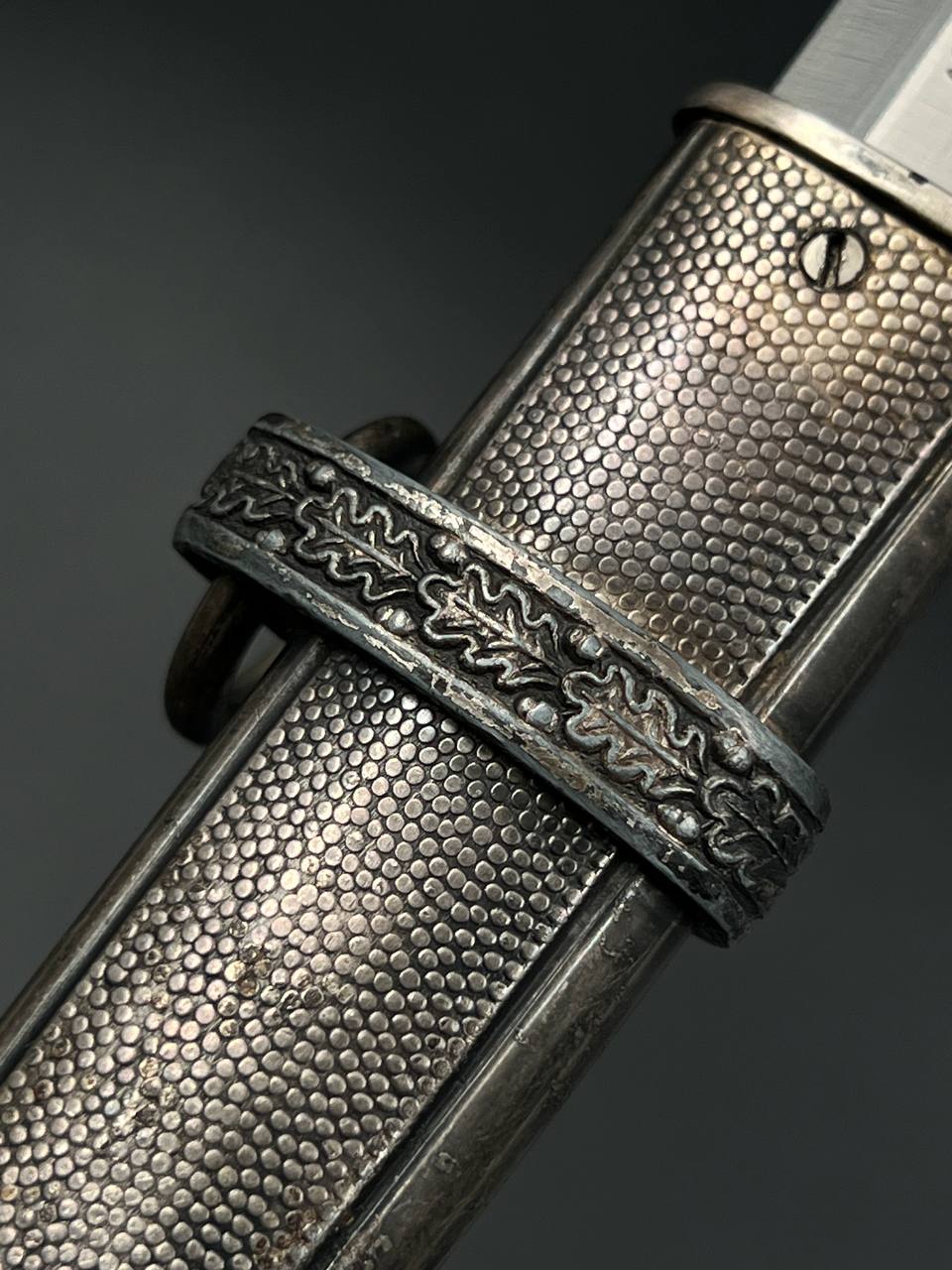 Пехотный (армейский) кортик обр. 1935 г. Alcoso Solingen. Вариант с высоким рельефом крыльев. От Алексея С.