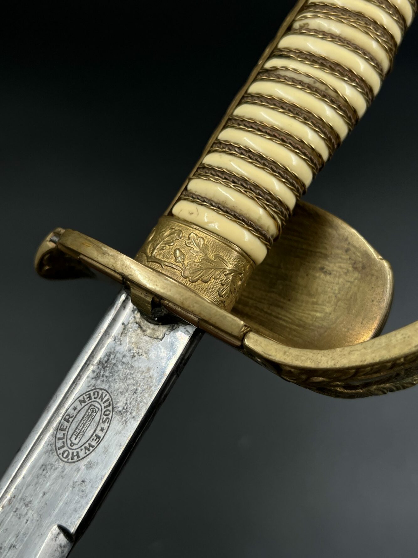 Морская немецкая сабля “Kriegsmarine”, F.W. Holler от Алексея С.