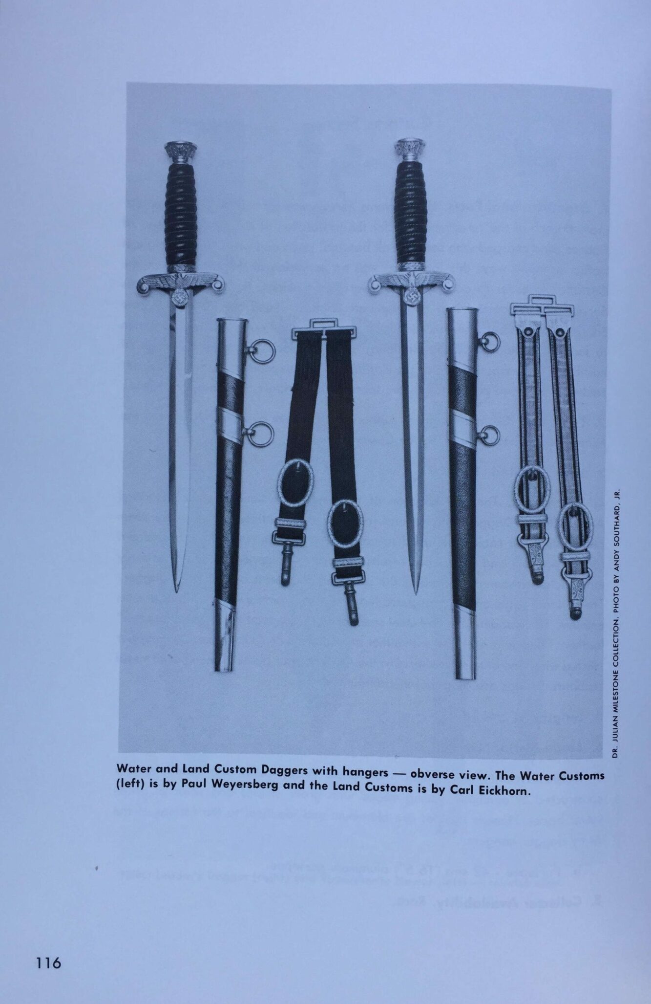 Кортик офицерский наземной Таможенной службы обр. 1937 г. Carl Eickhorn. От Алексея С.