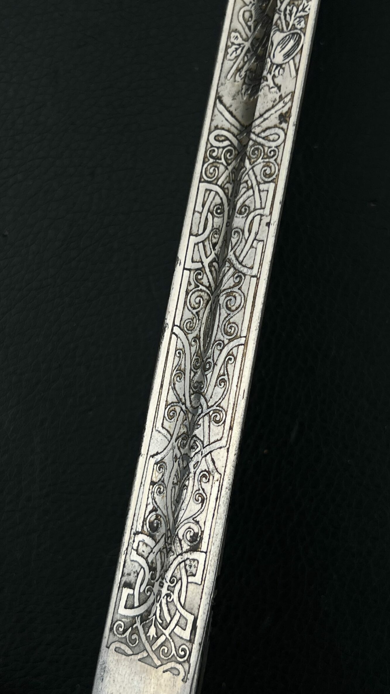 Сабля кавалерийская с травлением. Herder Solingen. От Алексея С.