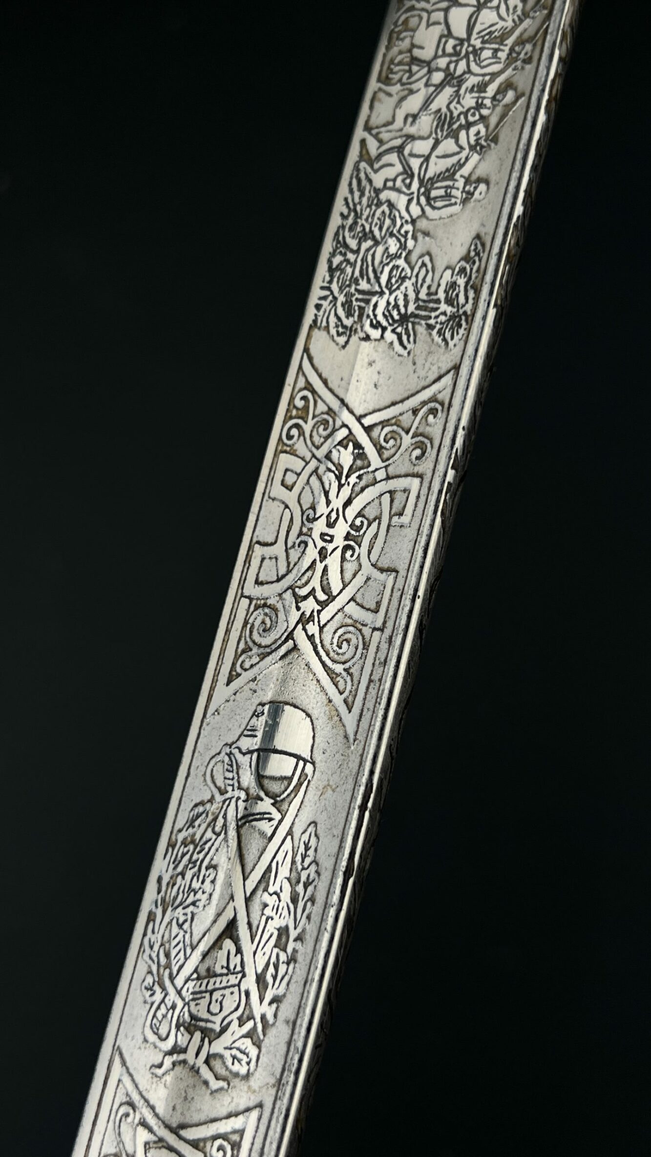 Сабля кавалерийская с травлением. Herder Solingen. От Алексея С.