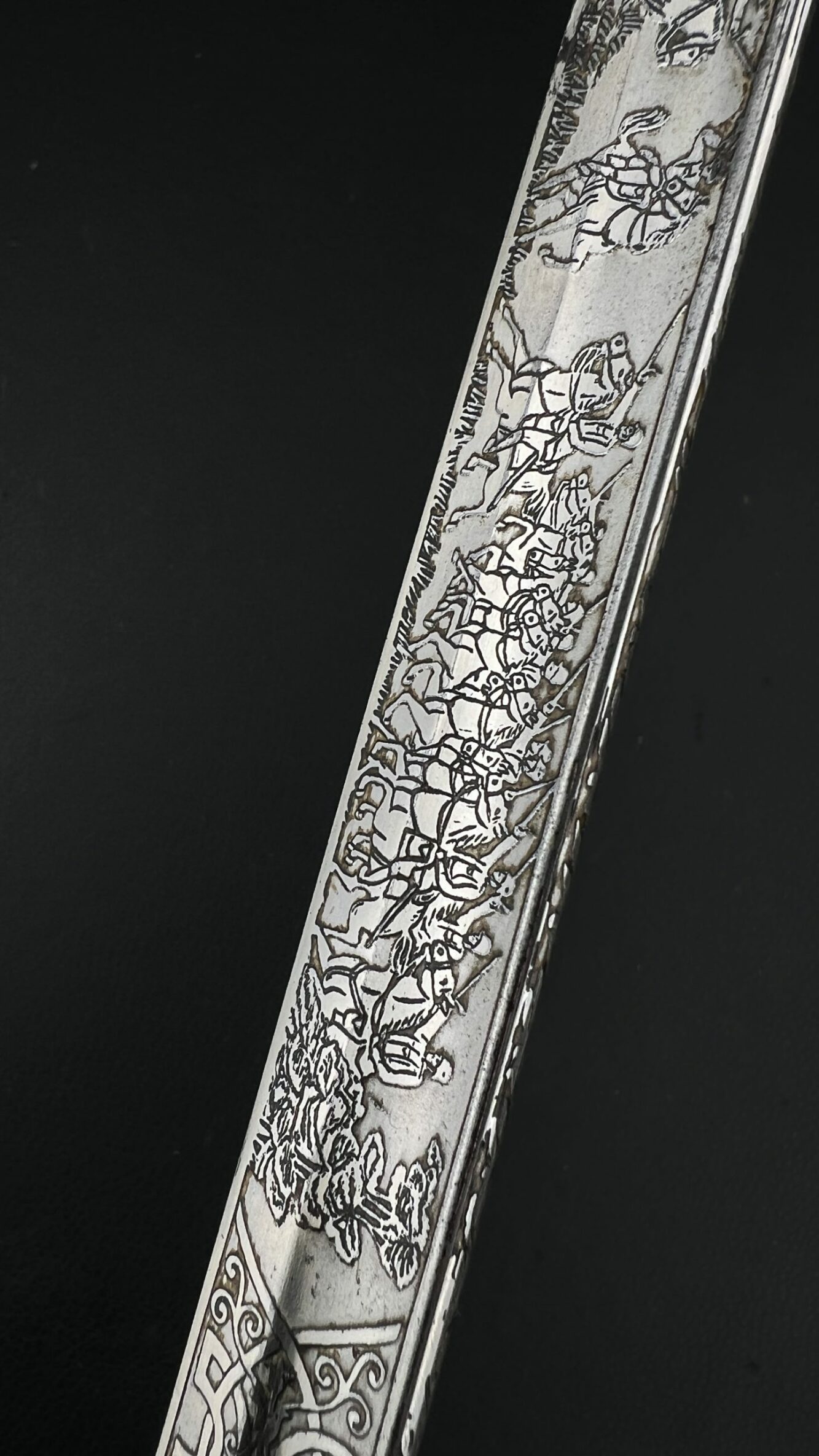 Сабля кавалерийская с травлением. Herder Solingen. От Алексея С.