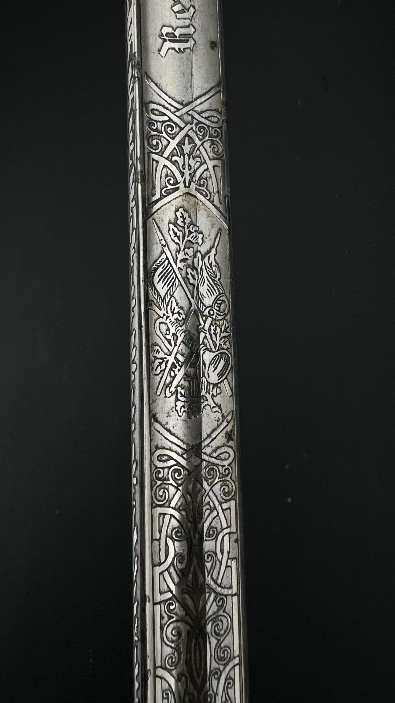 Сабля кавалерийская с травлением. Herder Solingen. От Алексея С.