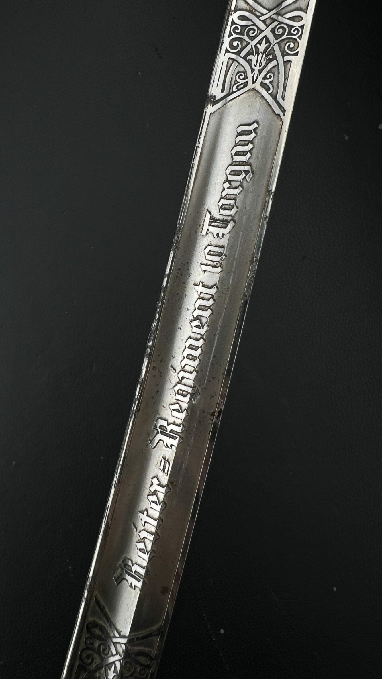 Сабля кавалерийская с травлением. Herder Solingen. От Алексея С.