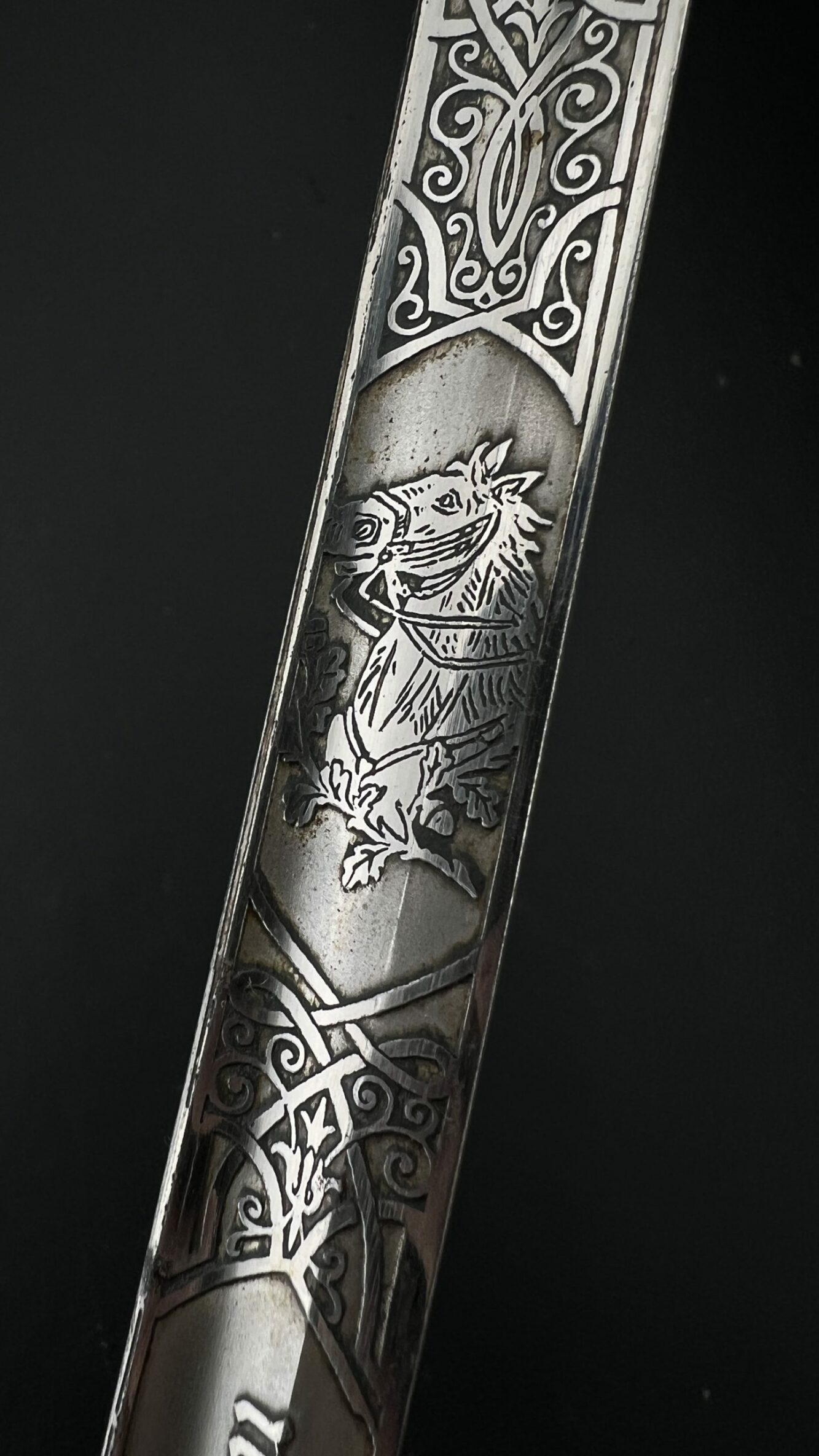 Сабля кавалерийская с травлением. Herder Solingen. От Алексея С.