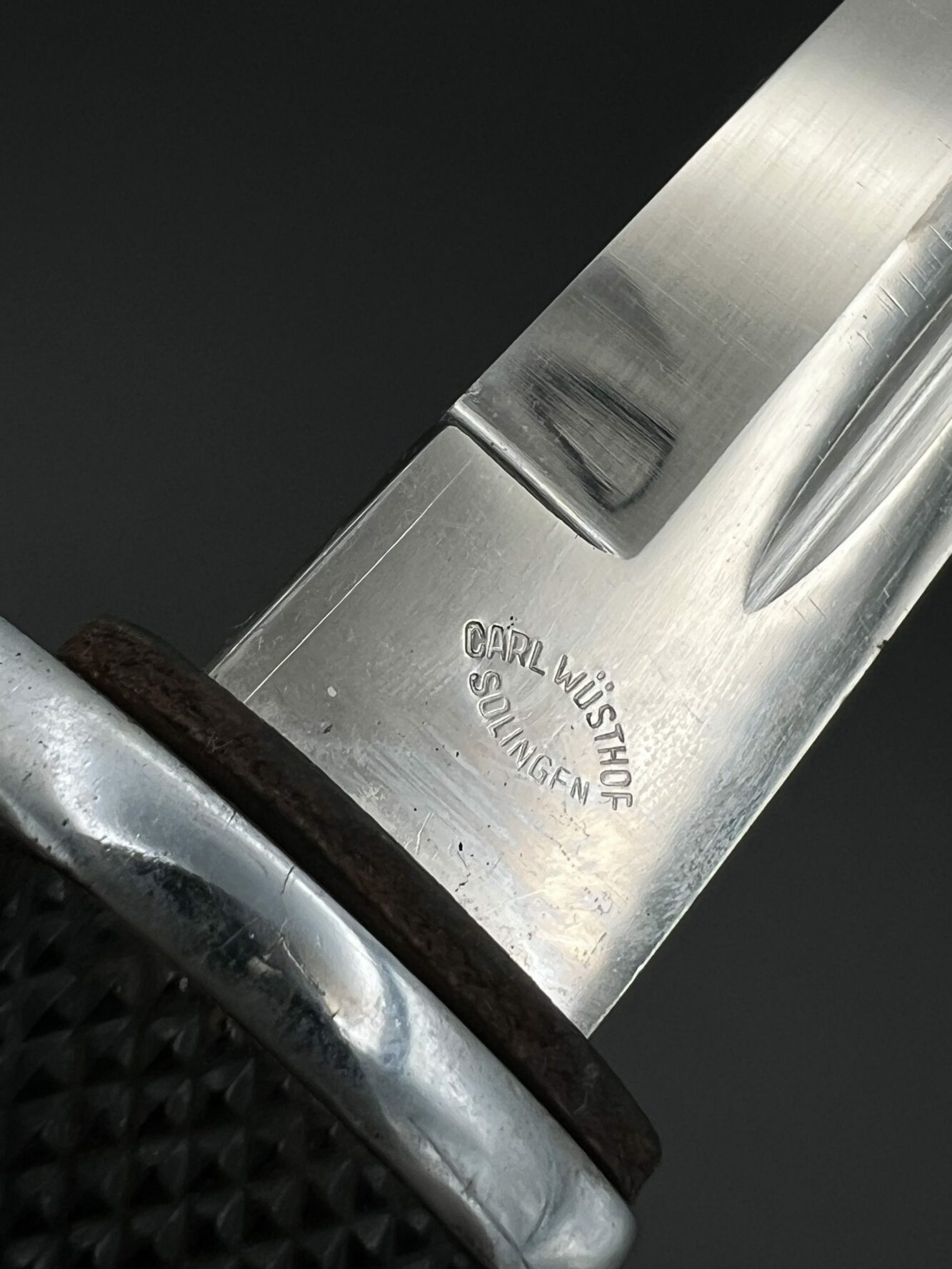 Внестроевой штык к карабину К98. Carl Wusthof. Бюджет. От Алексея С.