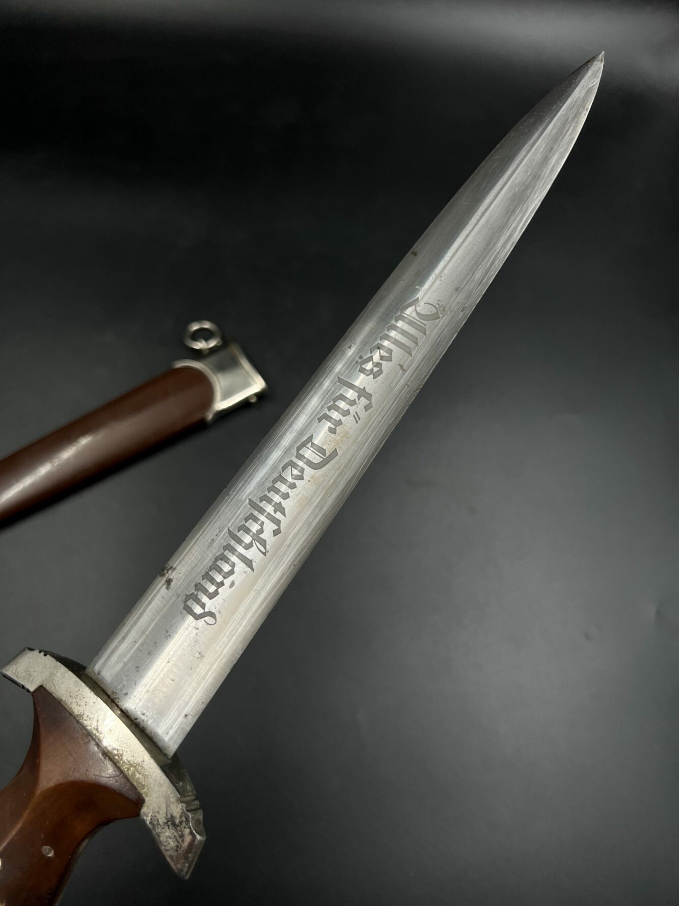 Кинжал штурмовых отрядов SA (RZM тип). [Waffenfabrik Max Weyersberg]. Клеймо -M7/12. От Алексея С.