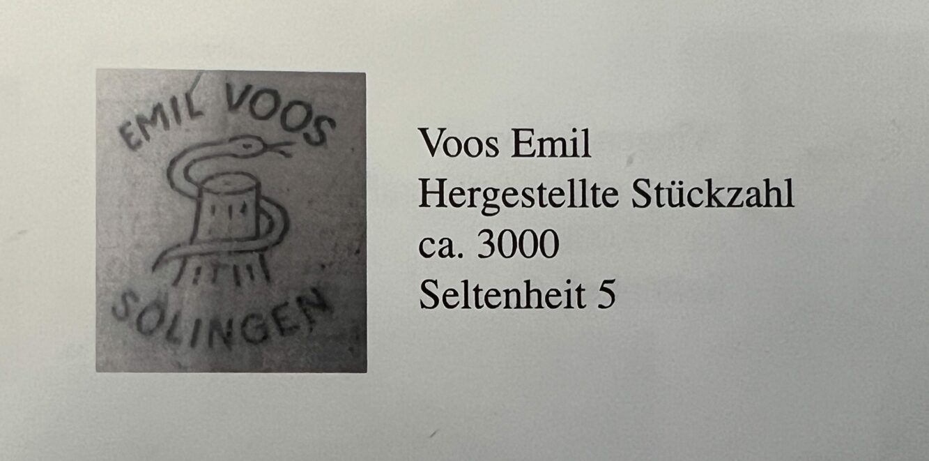 Кинжал штурмовых отрядов SA (Ранний тип). [Emil Voos]. От Алексея С.