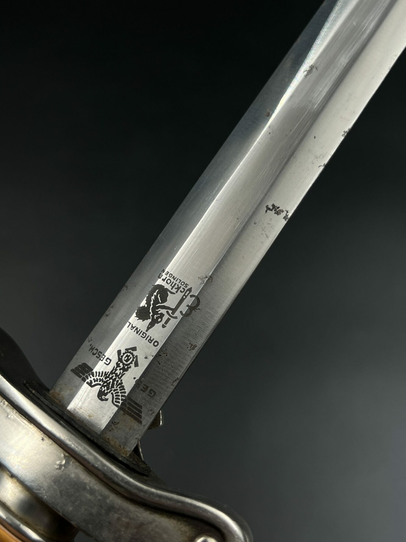 Кортик лидера Специального технического корпуса (TENO), обр. 1938 г. [Carl Eickhorn]. От Алексея С.