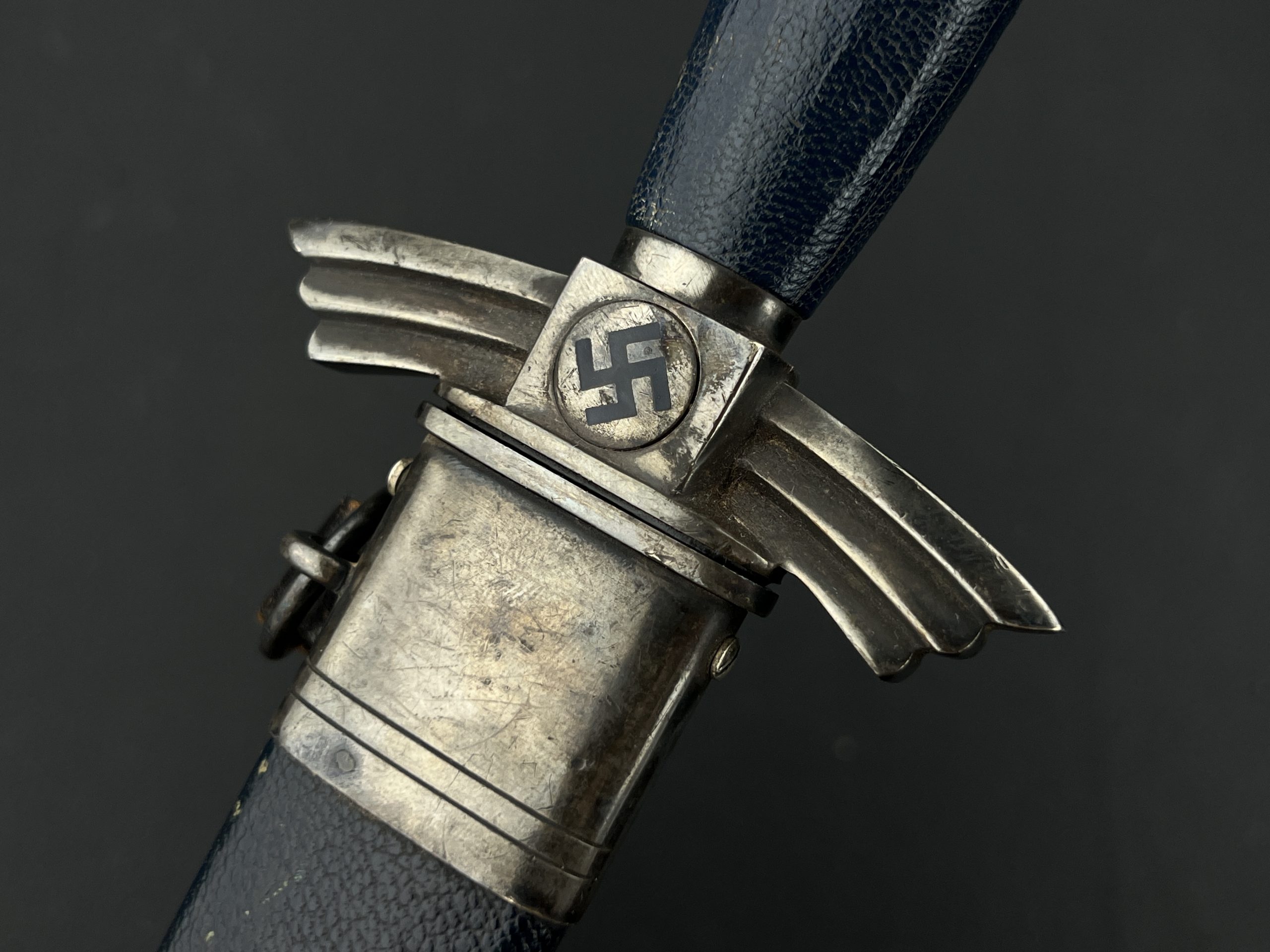 Кинжал DLV/NSFK обр. 1937 года (в мельхиоре). [Carl Eickhorn]. От Алексея С.