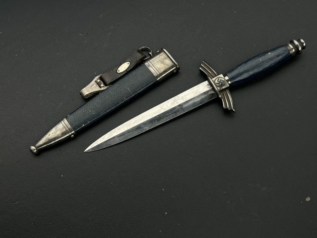 Кинжал DLV/NSFK обр. 1937 года (в мельхиоре). [Carl Eickhorn]. От Алексея С.
