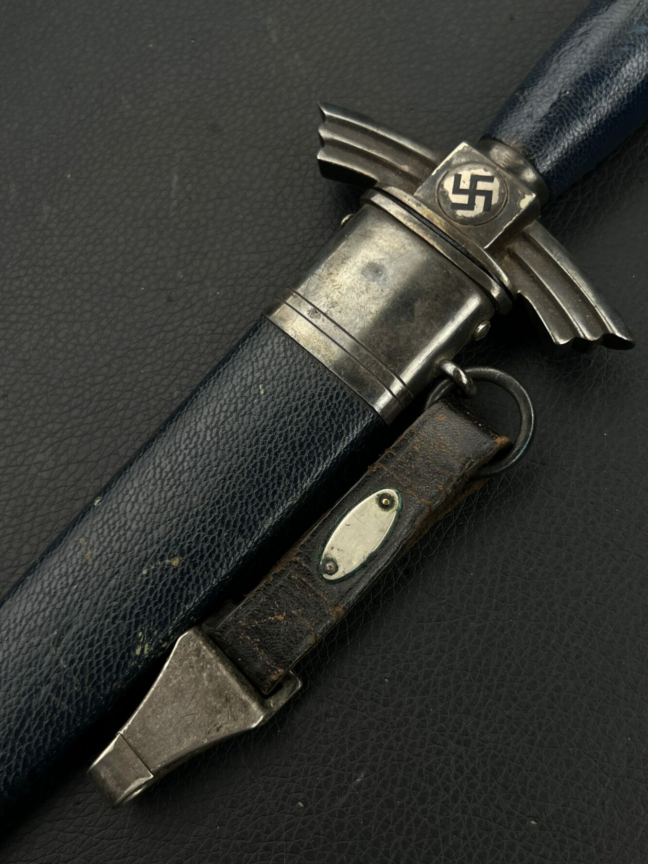 Кинжал DLV/NSFK обр. 1937 года (в мельхиоре). [Carl Eickhorn]. От Алексея С.