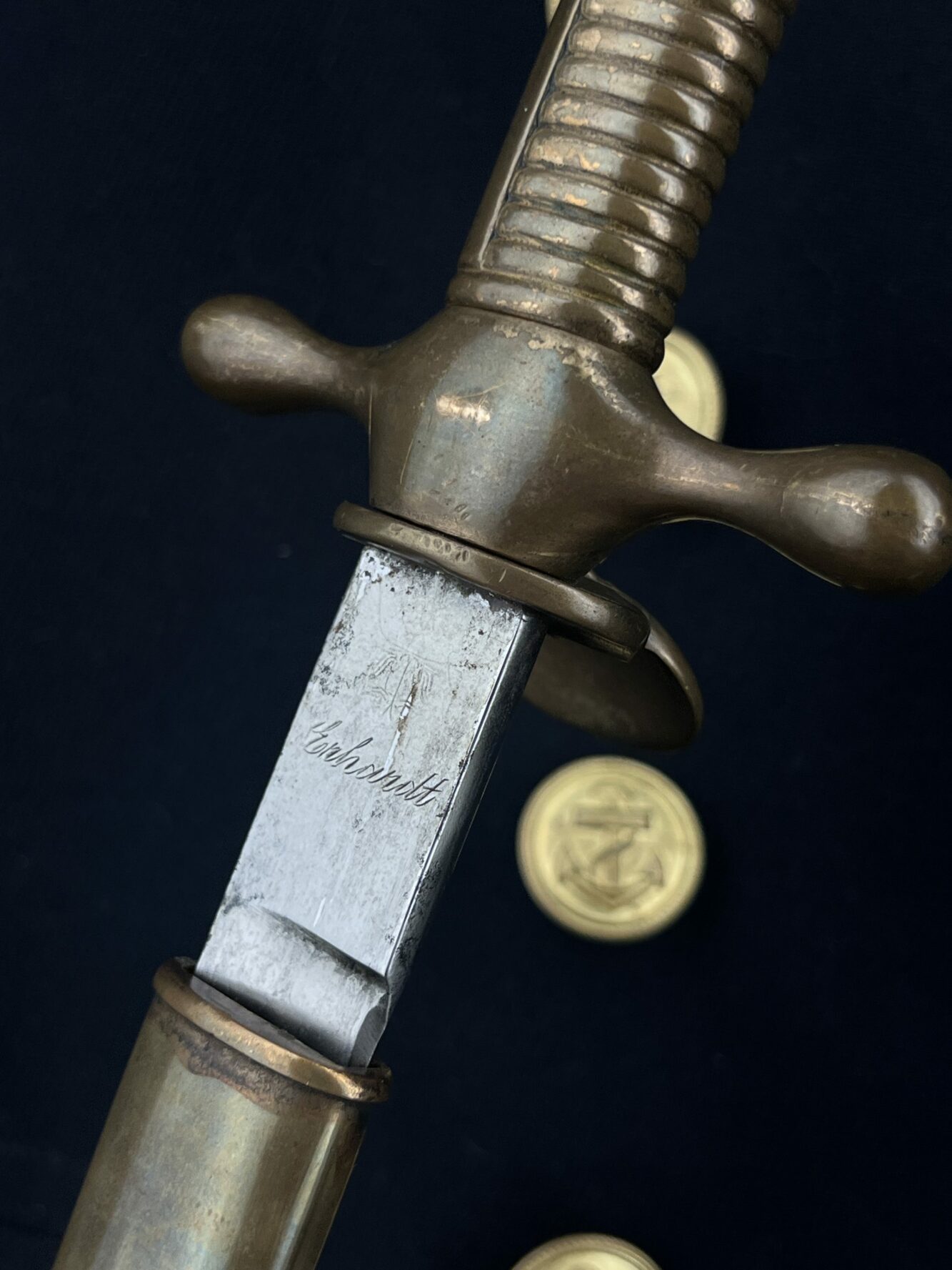 Морской кинжал-штык аппликанта Кайзерлихмарин [Carl Eickhorn]. От Алексея С.