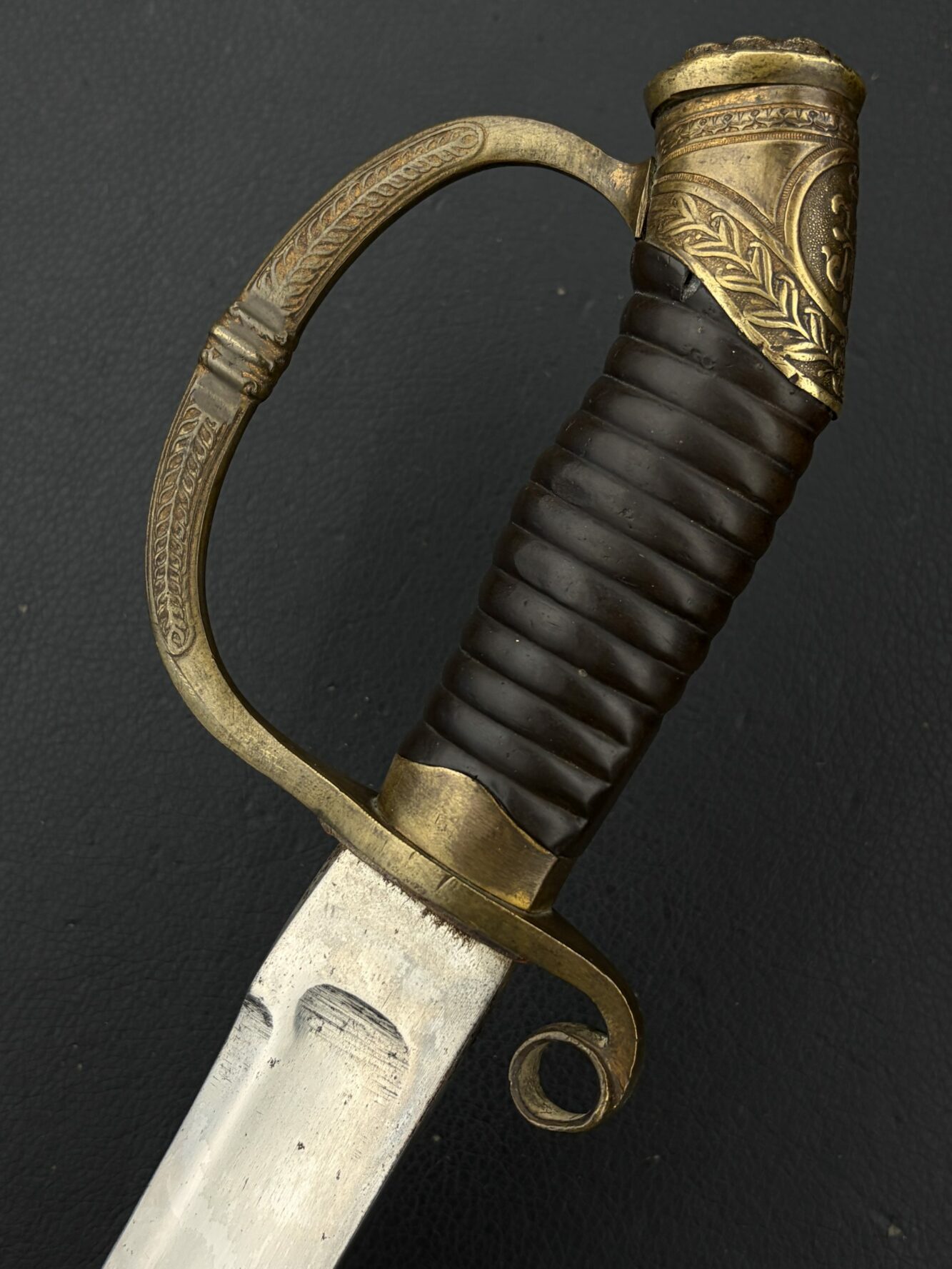 Шашка драгунская офицерская обр. 1881/1909 гг. Российская империя [Златоустъ] Вензель Николая II От Алексея С.