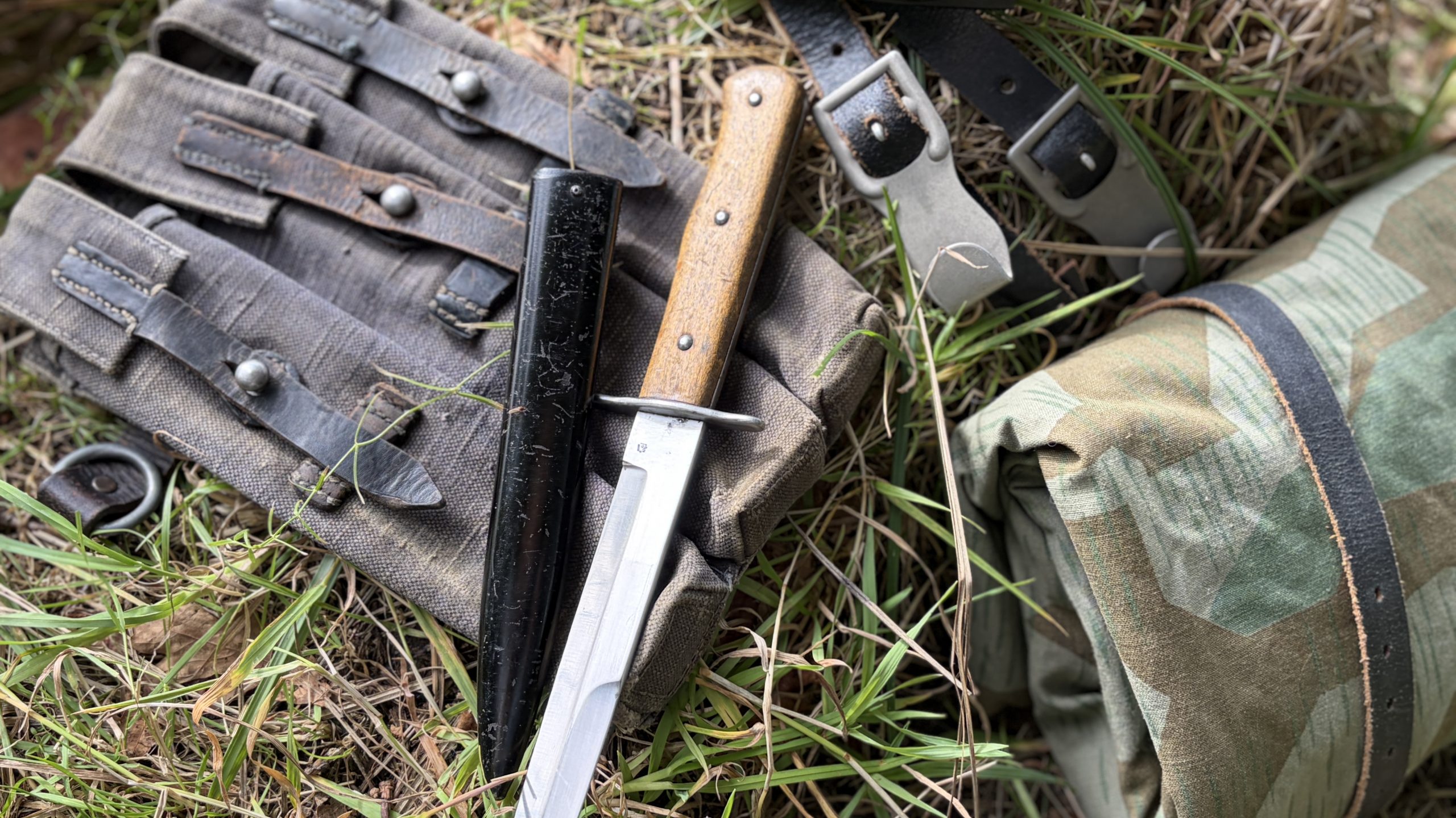Боевой нож Люфтваффе. Клеймо -"6". От Алексея С.