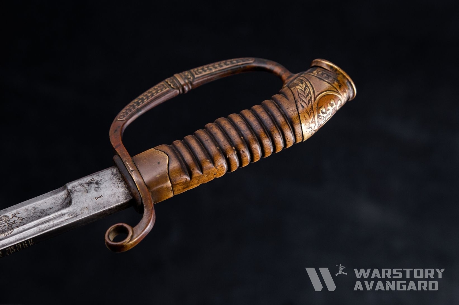 Драгунская офицерская шашка образца 1909 года, с клеймами Златоуст ...